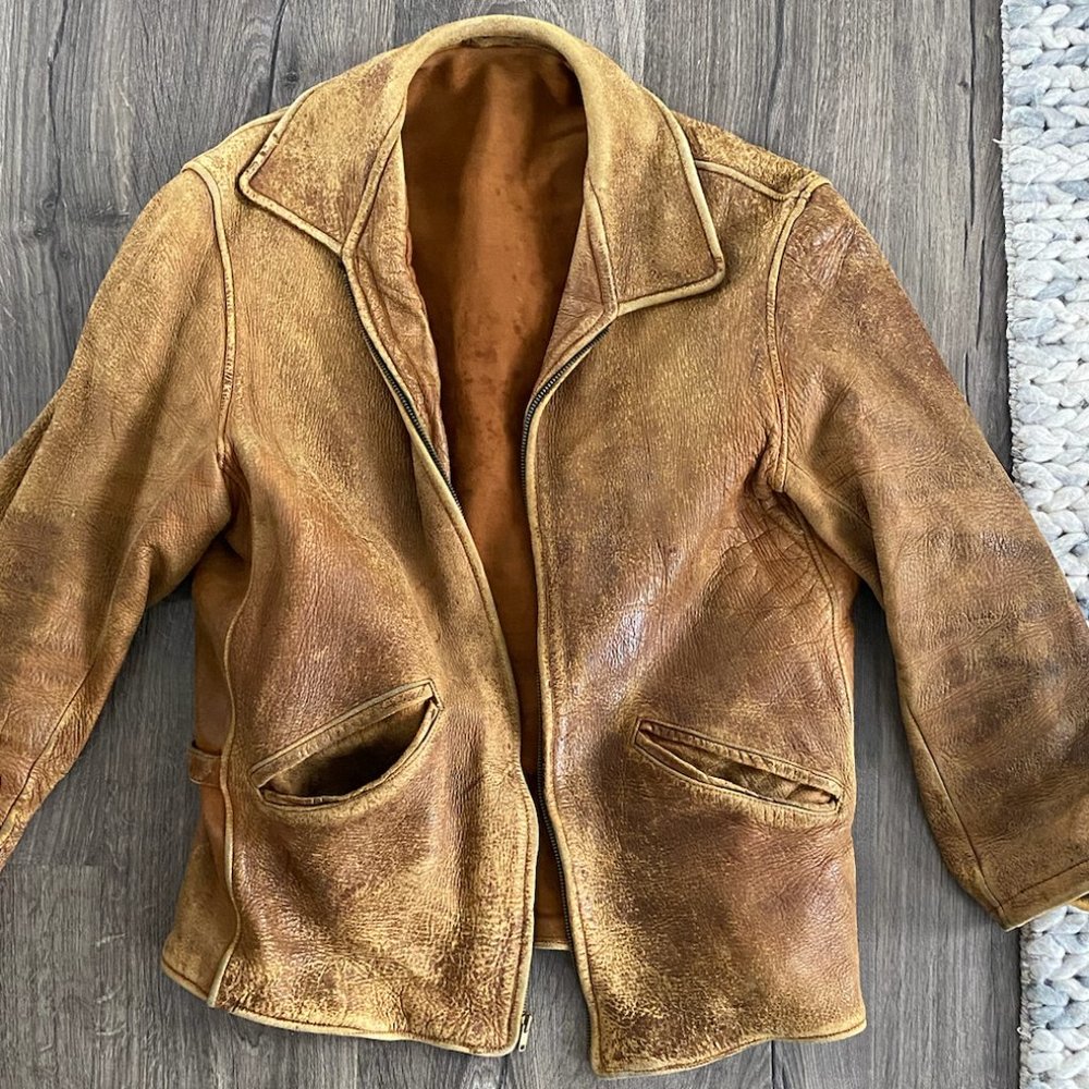 Double RL (Ralph Lauren) Vintage Leather Jacket